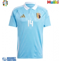 Belgija Dodi Lukebakio #14 Gostujuci Dres EP 2024 Kratak Rukav